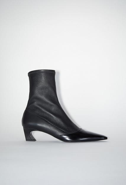 Acne Studios Heeled Ankle Boots Black FN-WN-SHOE000695